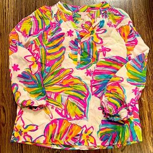 Lily Pulitzer Silk Top
